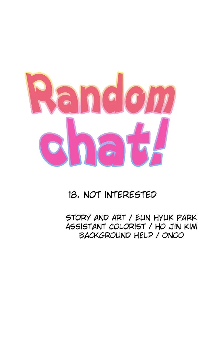 Read Random Chat chapter 18 image 2 on Lezhin