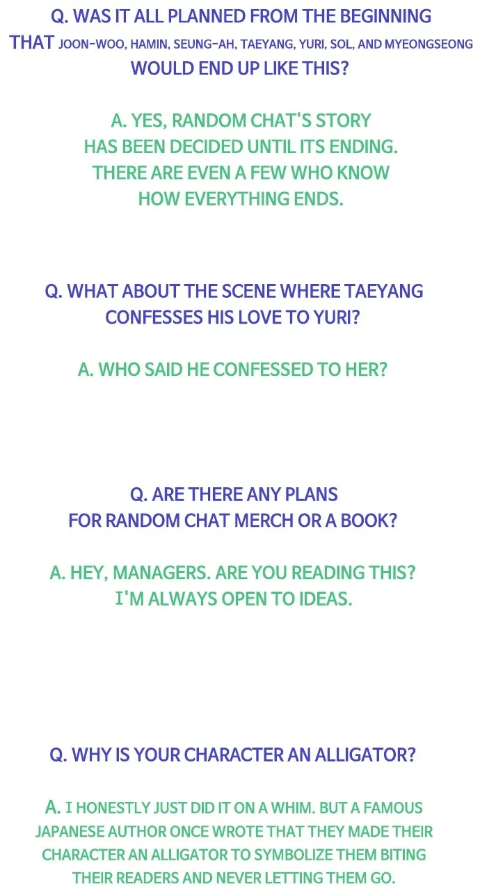 Read Random Chat chapter 200 image 116 on Lezhin