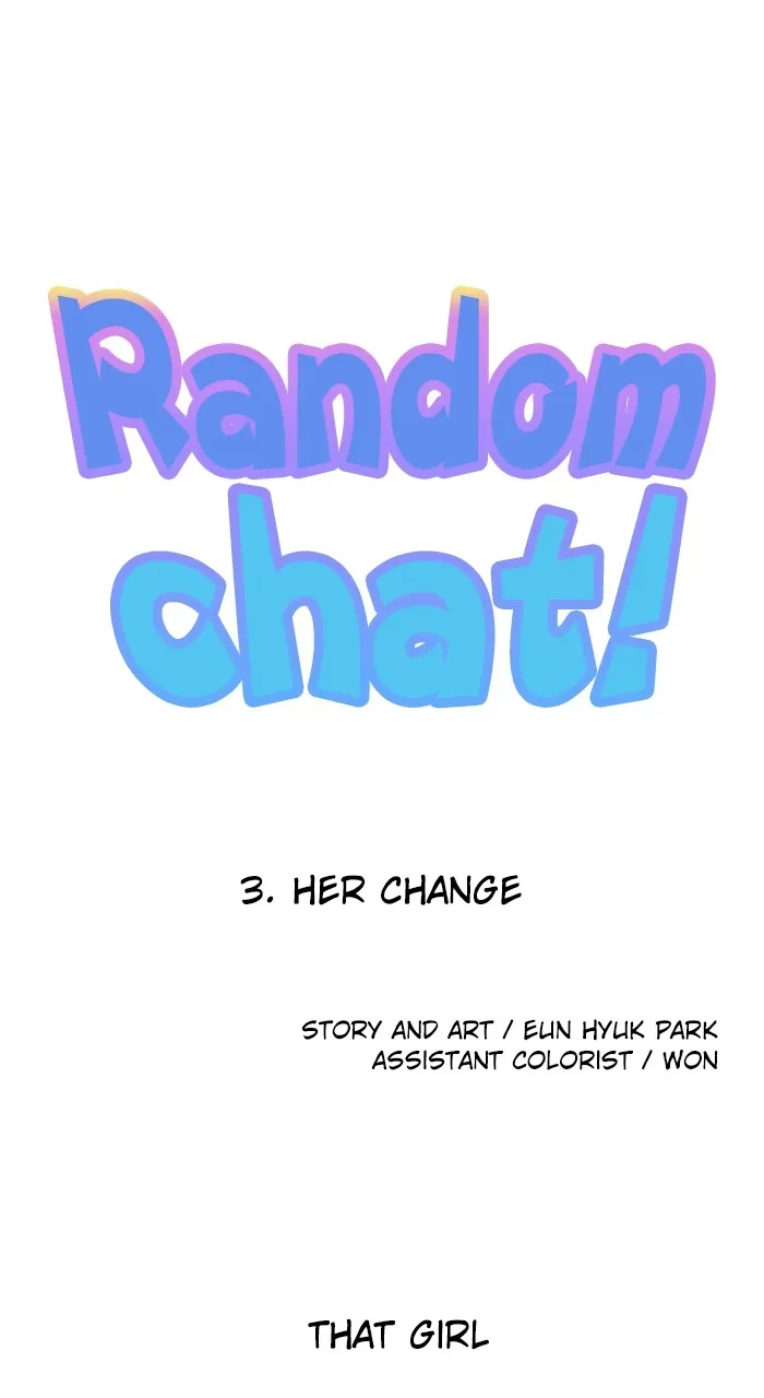 Read Random Chat chapter 3 image 1 on Lezhin