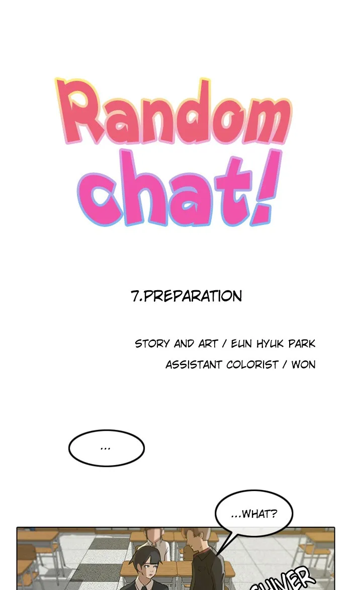 Read Random Chat chapter 7 image 2 on Lezhin