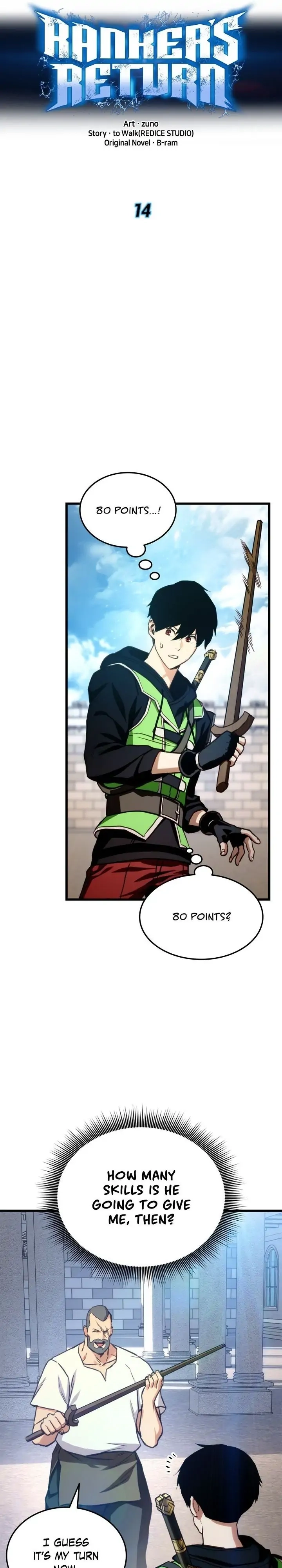 Read Ranker’s Return (2021) chapter 14 image 1 on Lezhin