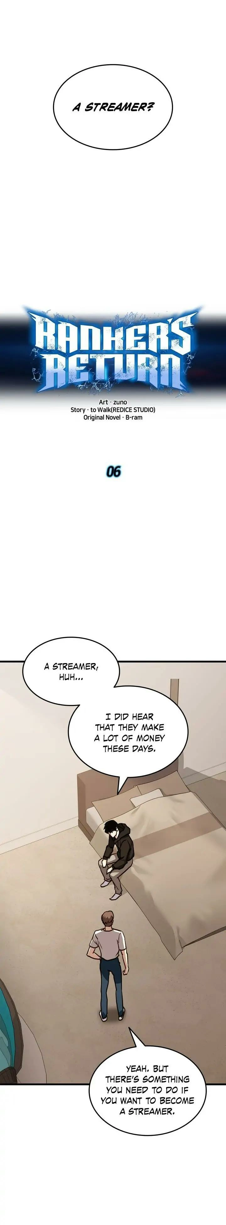 Read Ranker’s Return (2021) chapter 6 image 1 on Lezhin