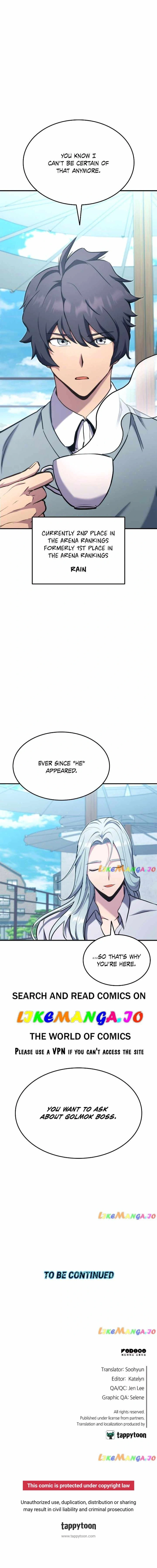 Read Ranker’s Return (2021) chapter 116 image 12 on Lezhin