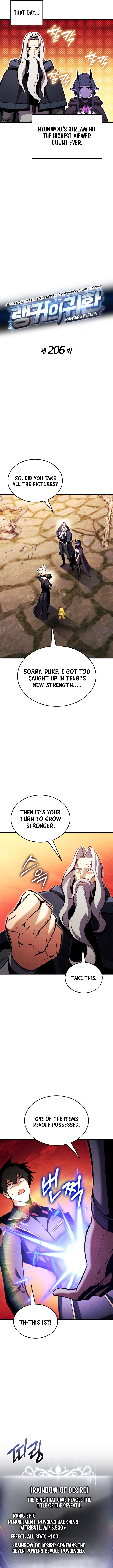 Read Ranker’s Return (2021) chapter 206 image 7 on Lezhin
