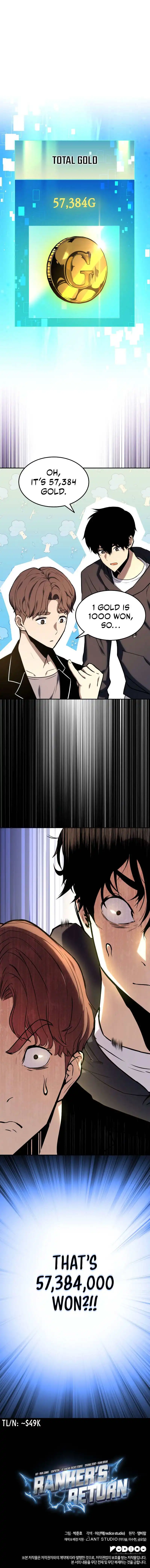 Read Ranker’s Return (2021) chapter 23 image 13 on Lezhin