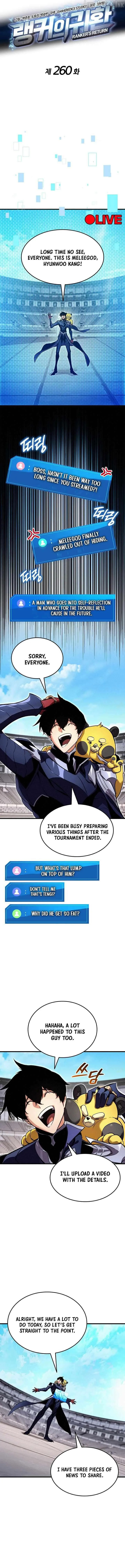 Read Ranker’S Return chapter 260 image 1 on Lezhin