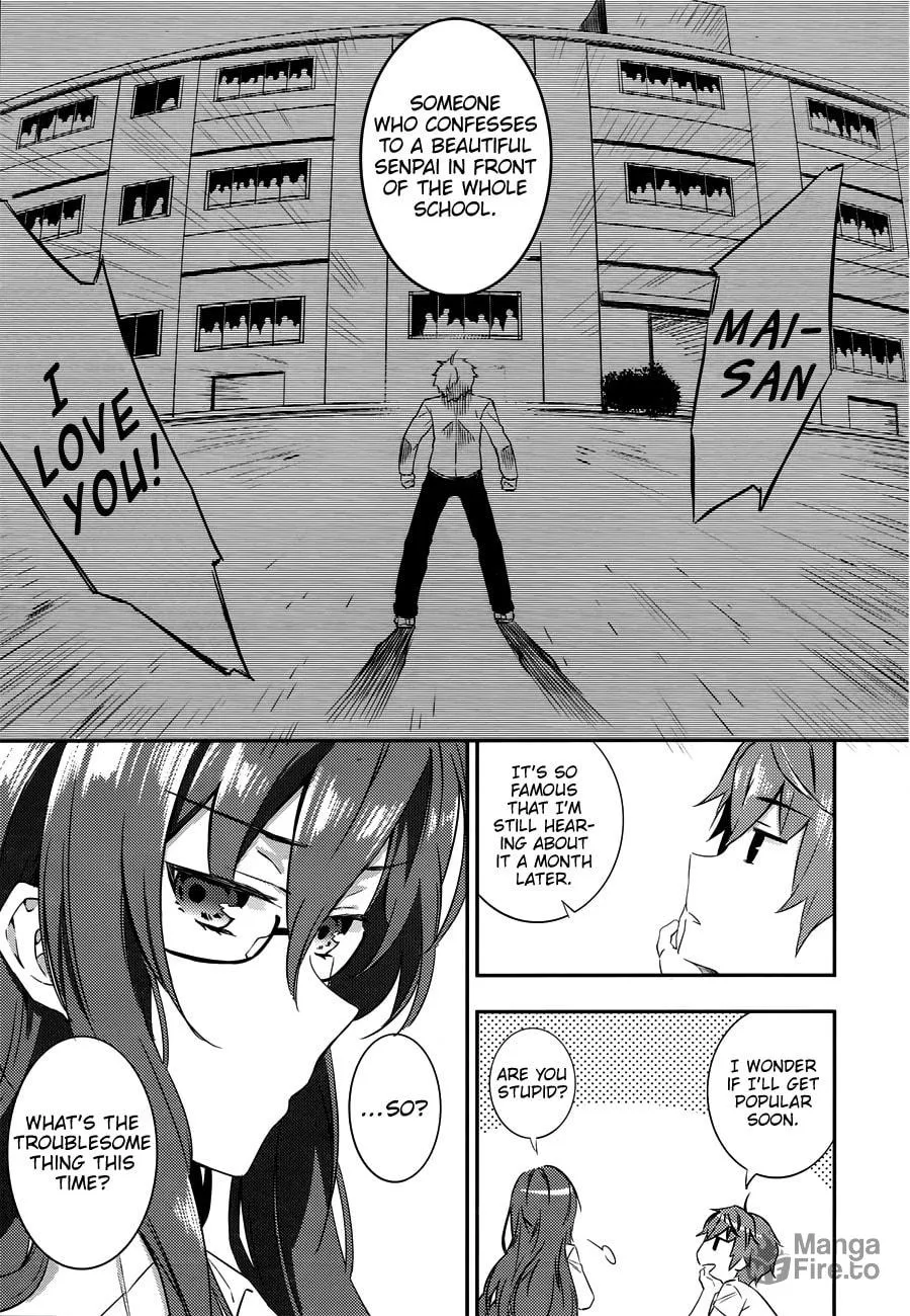 Rascal Does Not Dream of Petite Devil Kohai Chapter 2 page 6 - 