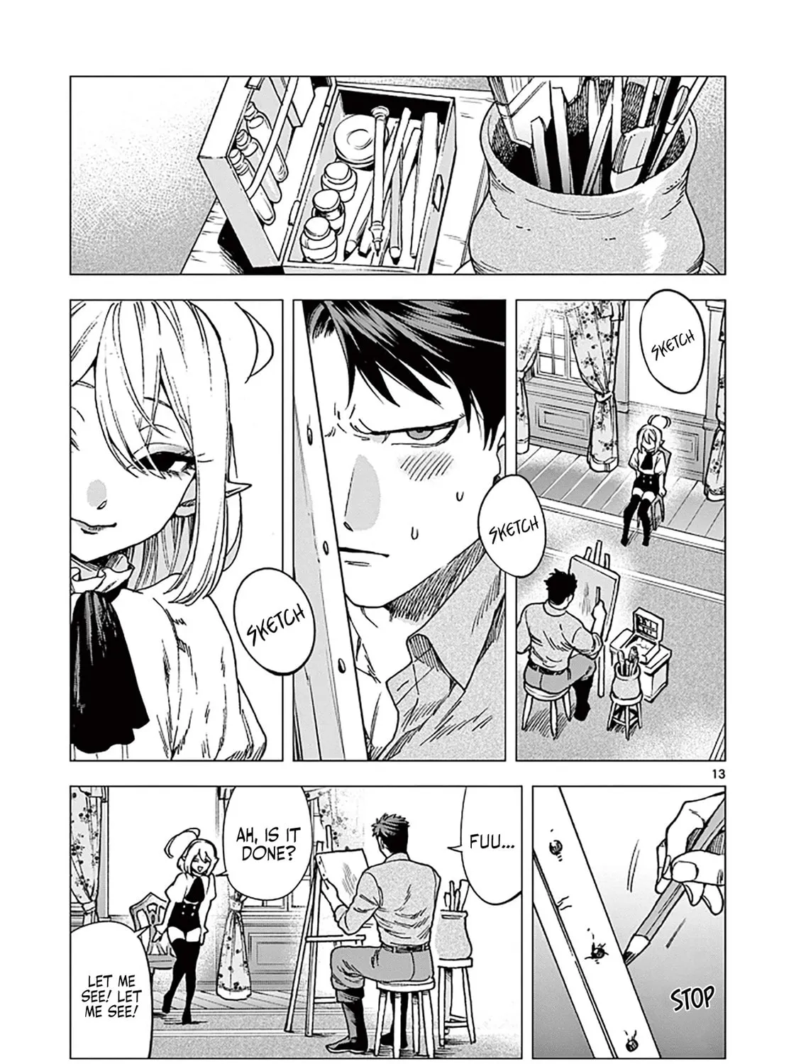 Read Raul and The Vampire chapter 2 image 24 on Lezhin