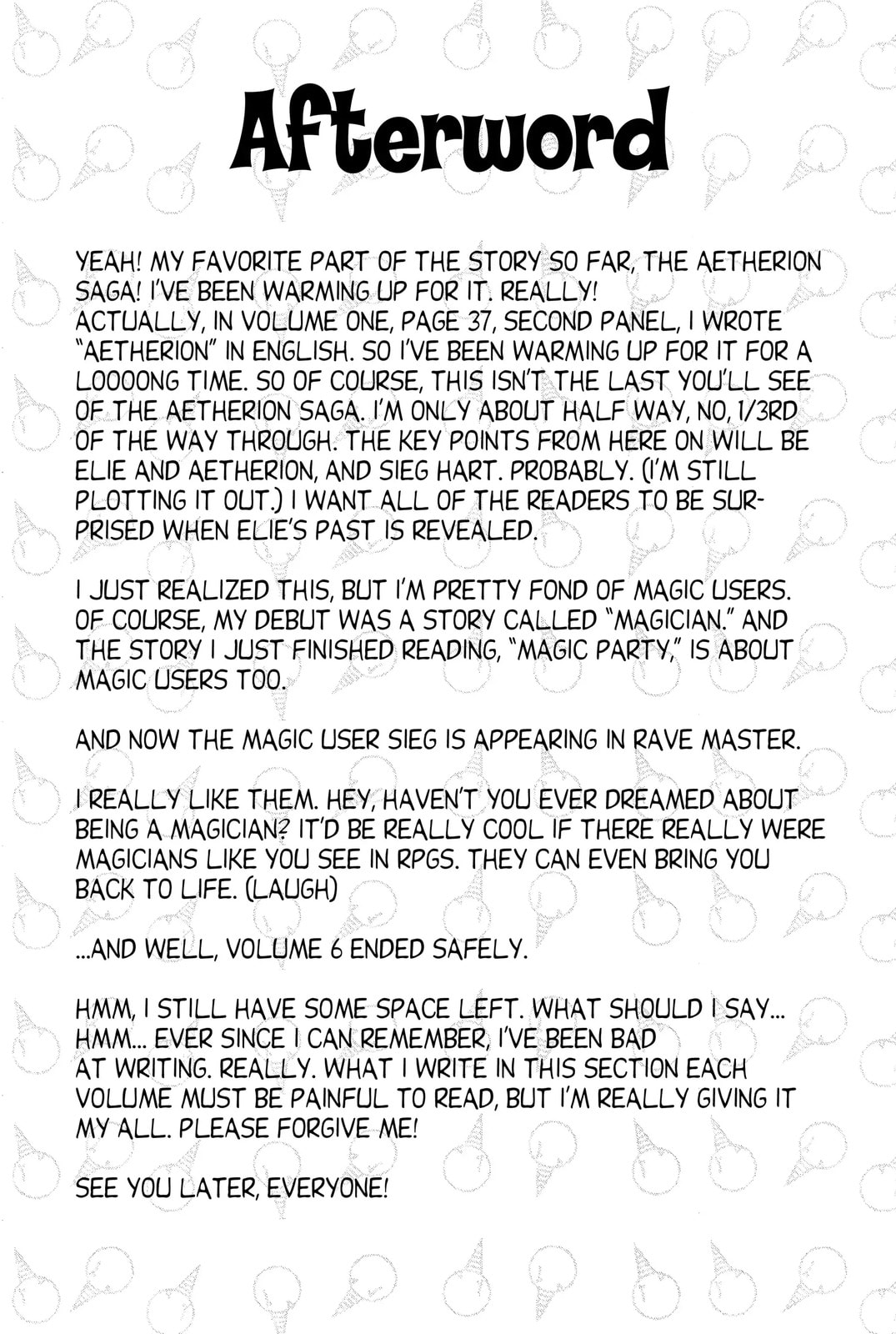 Read Rave Master chapter 47.5 image 33 on Lezhin