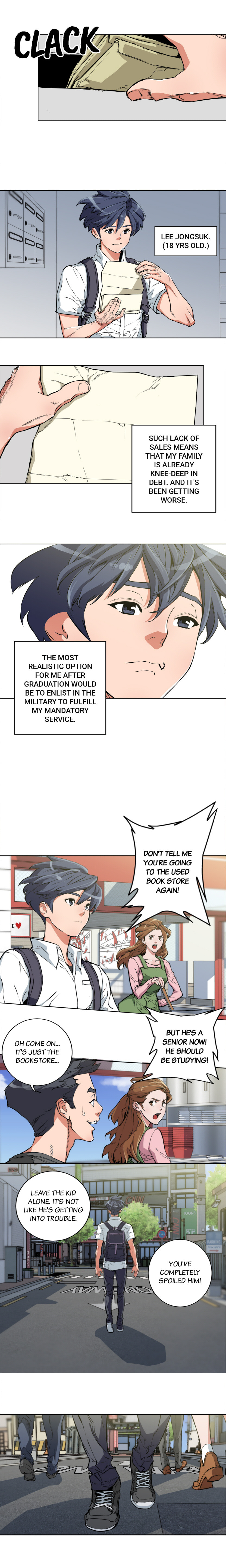 Read Read to Level Up chapter 1 image 4 on Lezhin
