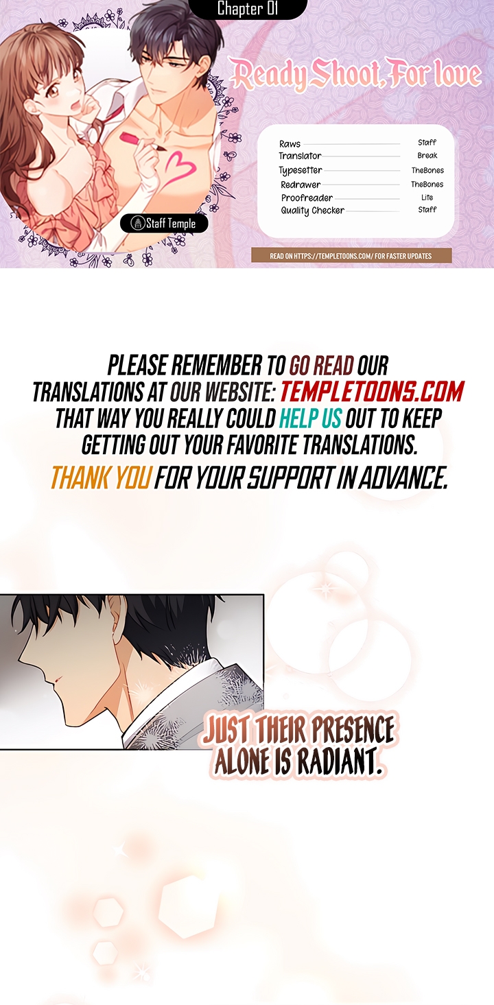 Read Ready Shoot, For Love [Complete Edition] chapter 1 image 0 on Lezhin