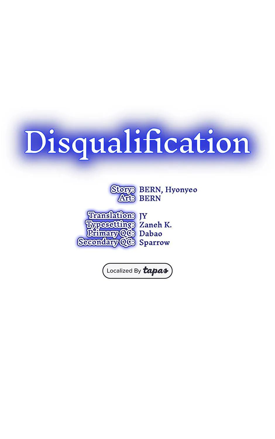 Reasons For Disqualification Chapter 21 page 102 - 