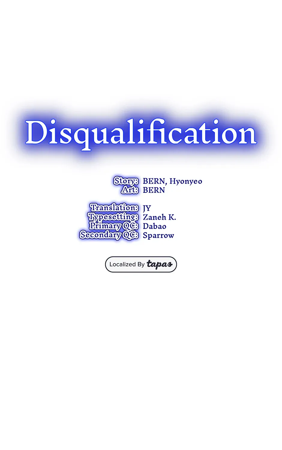 Reasons For Disqualification Chapter 36 page 98 - 