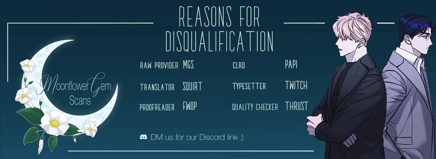 Reasons For Disqualification Chapter 4 page 1 - 