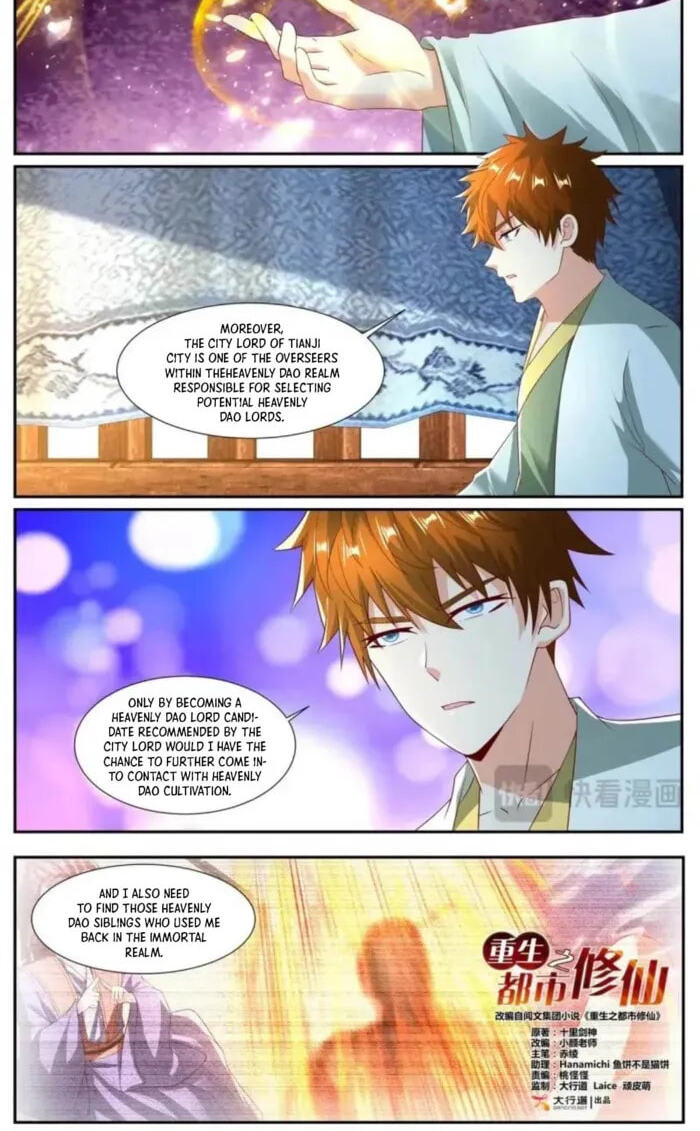 Rebirth Of The Urban Immortal Cultivator (Colored) Chapter 1077 page 2 - 