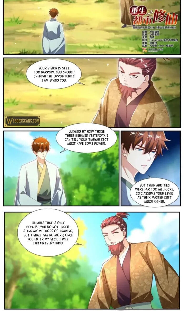 Rebirth Of The Urban Immortal Cultivator (Colored) Chapter 1081 page 4 - 