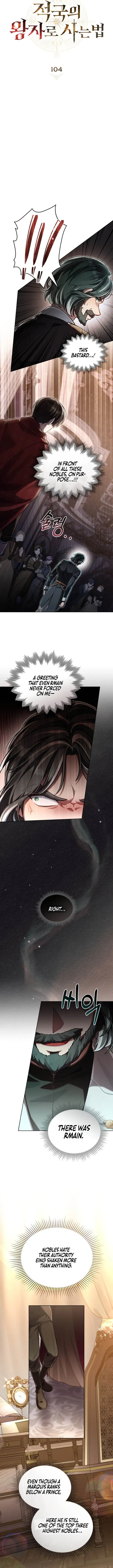 Read Reborn as the Enemy Prince chapter 104 image 3 on Lezhin