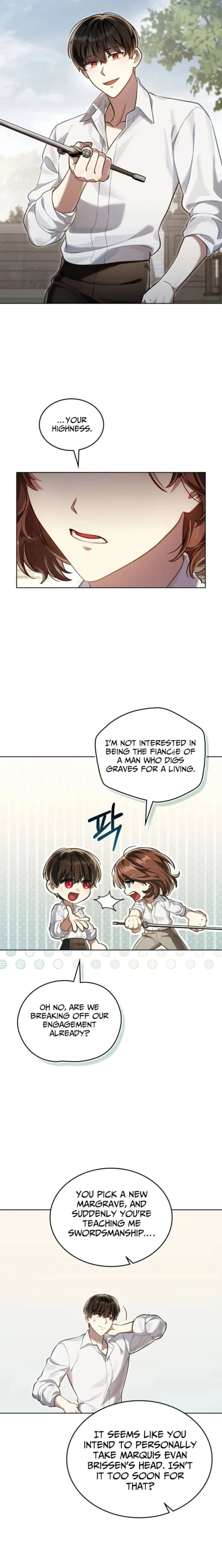 Read Reborn as the Enemy Prince chapter 110 image 8 on Lezhin