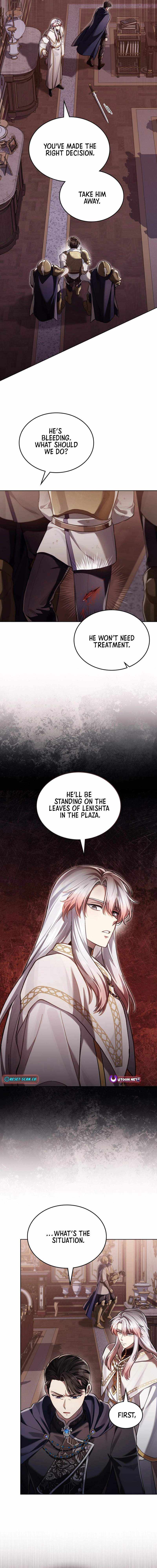 Read Reborn as the Enemy Prince chapter 112 image 1 on Lezhin