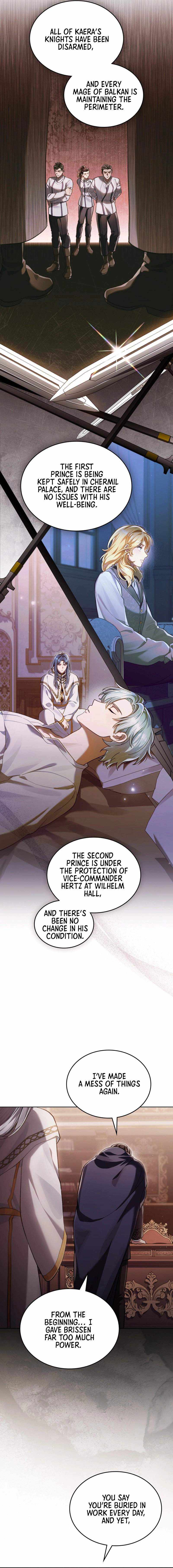 Read Reborn as the Enemy Prince chapter 112 image 2 on Lezhin
