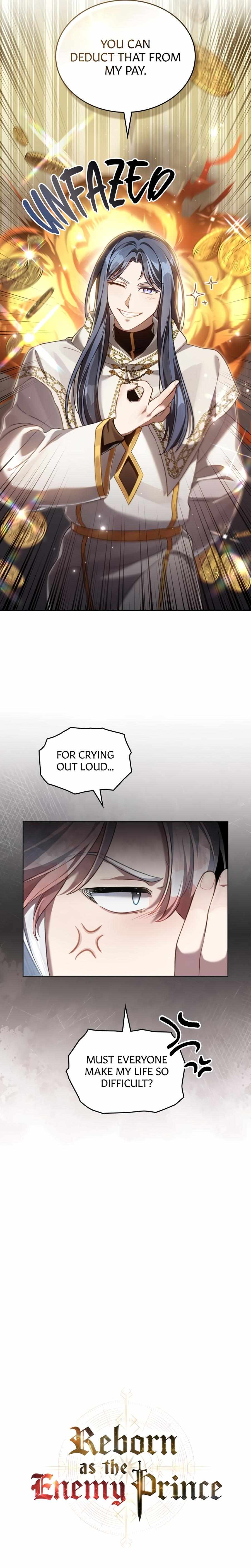 Read Reborn as the Enemy Prince chapter 91 image 9 on Lezhin