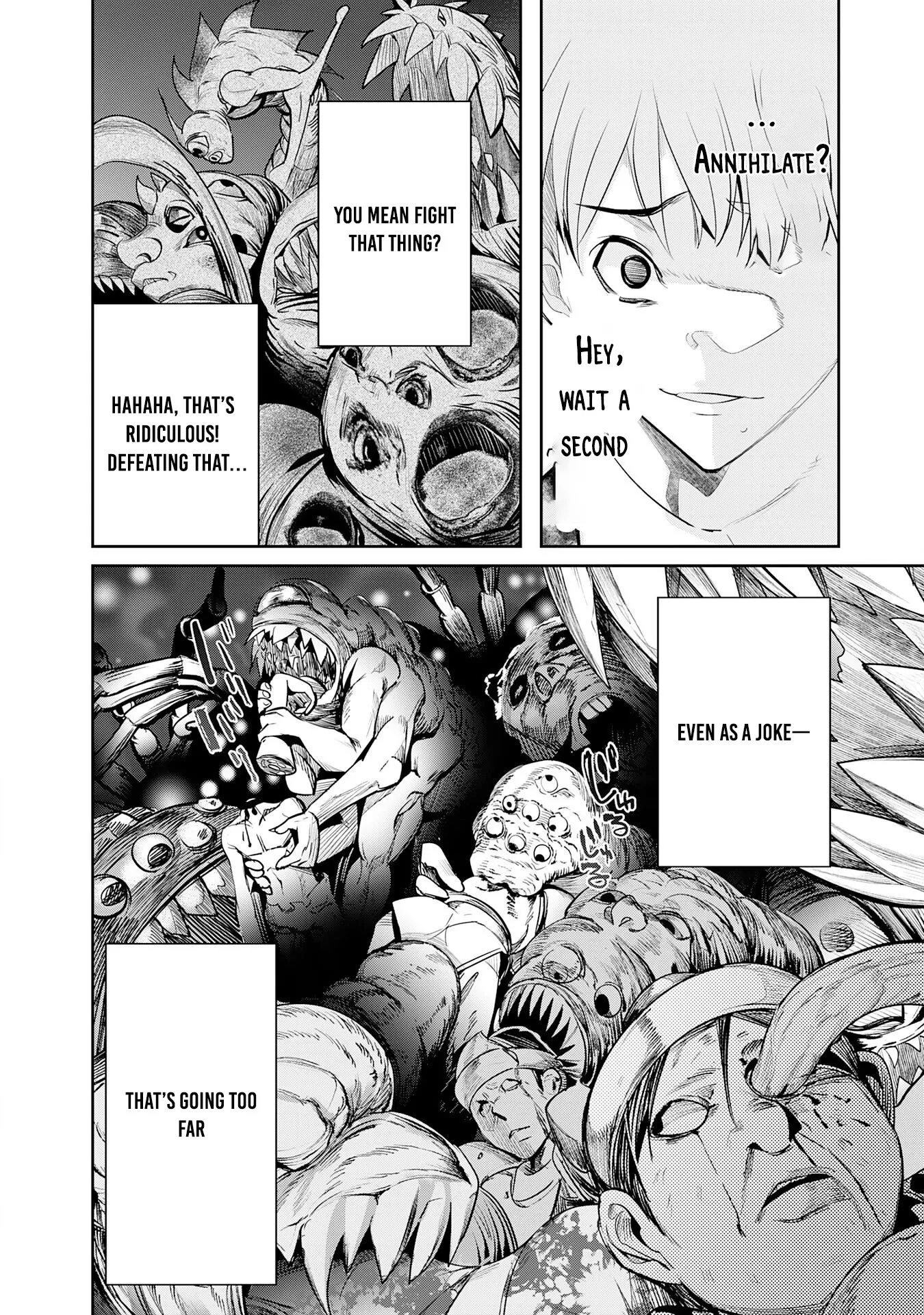 Read Reborn Into Hell. chapter 1 image 8 on Lezhin