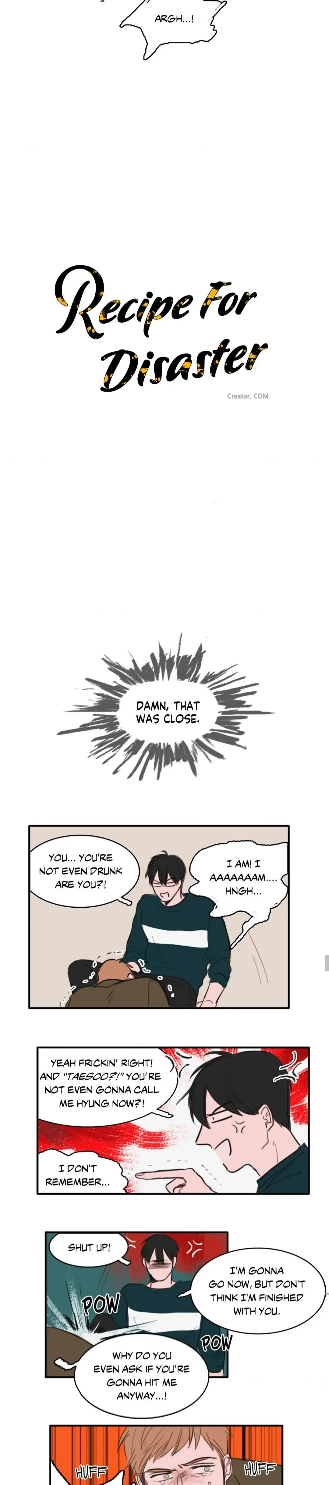 Read Recipe For Disaster chapter 8 image 2 on Lezhin