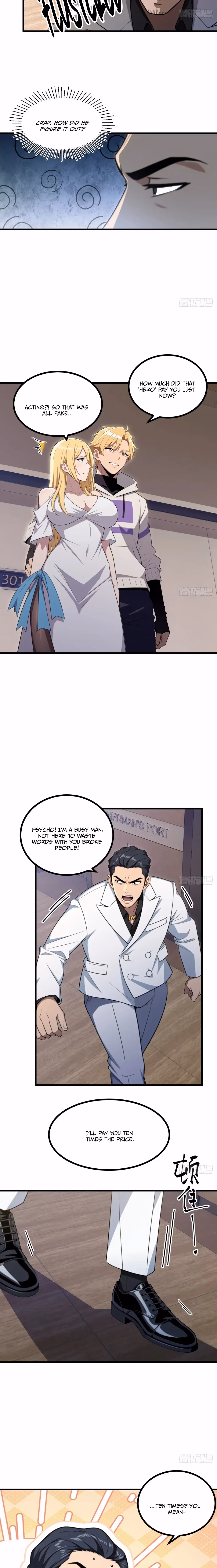 Read Reckless Riches: The Divine System chapter 56 image 7 on Lezhin