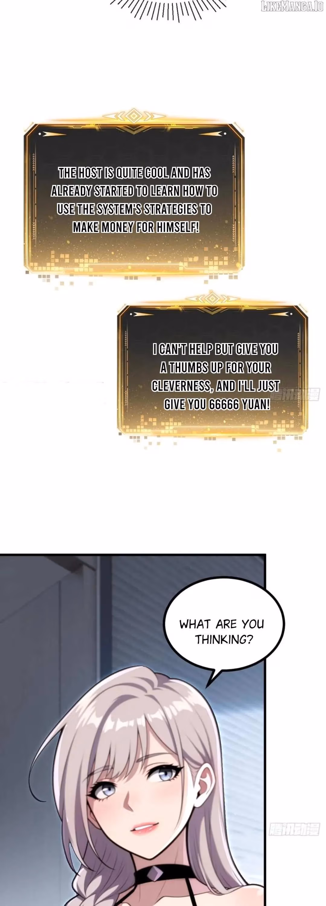 Read Reckless Riches: The Divine System chapter 61 image 3 on Lezhin