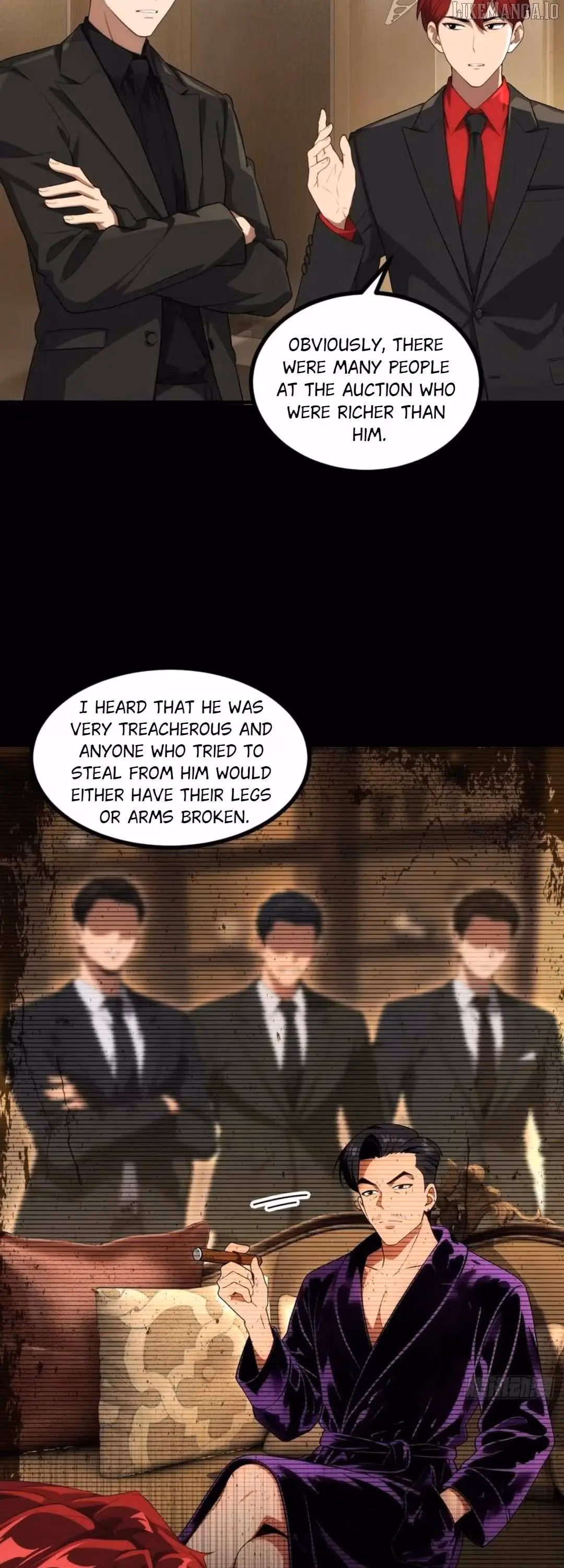 Read Reckless Riches: The Divine System chapter 62 image 6 on Lezhin