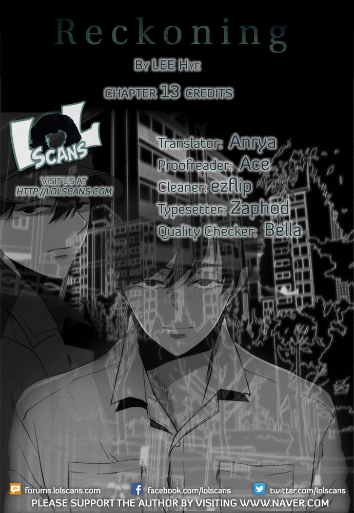 Read Reckoning (Colored) chapter 13 image 1 on Lezhin