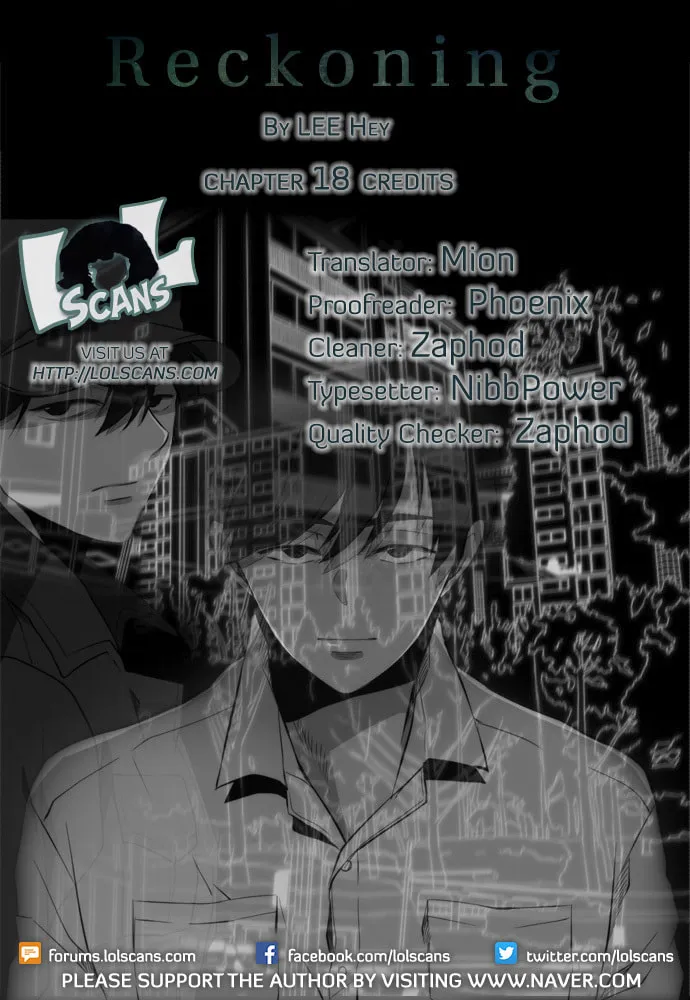 Read Reckoning (Colored) chapter 18 image 1 on Lezhin
