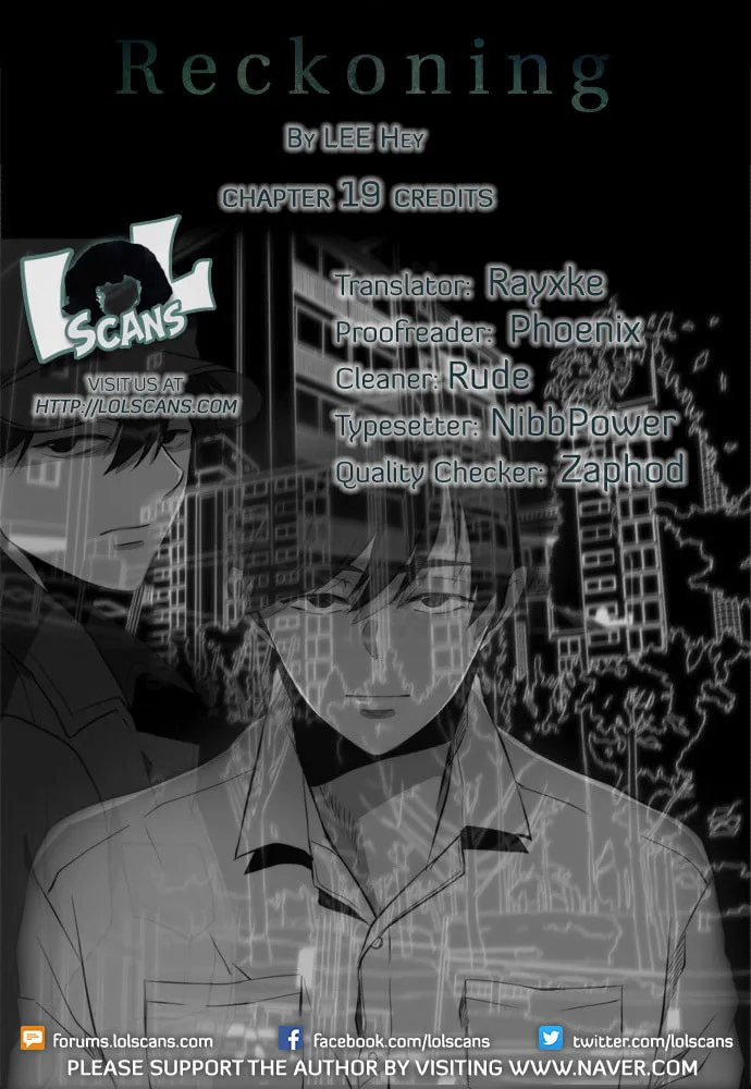 Read Reckoning (Colored) chapter 19 image 1 on Lezhin