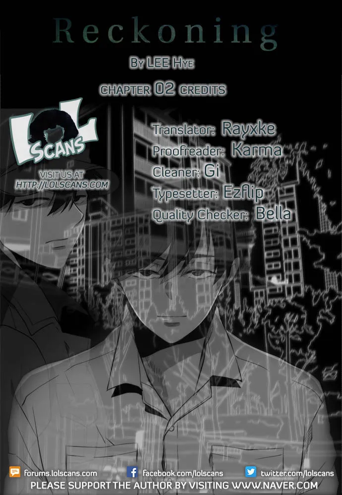 Read Reckoning (Colored) chapter 2 image 1 on Lezhin