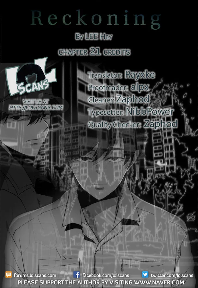 Read Reckoning (Colored) chapter 21 image 1 on Lezhin