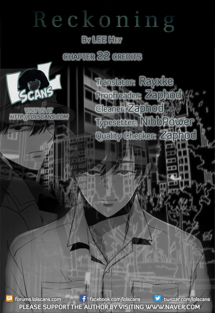 Read Reckoning (Colored) chapter 22 image 1 on Lezhin