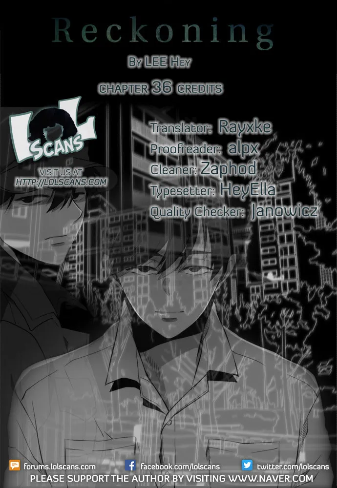 Read Reckoning (Colored) chapter 36 image 1 on Lezhin