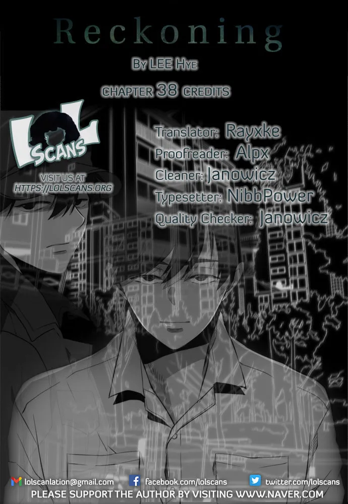 Read Reckoning (Colored) chapter 38 image 1 on Lezhin