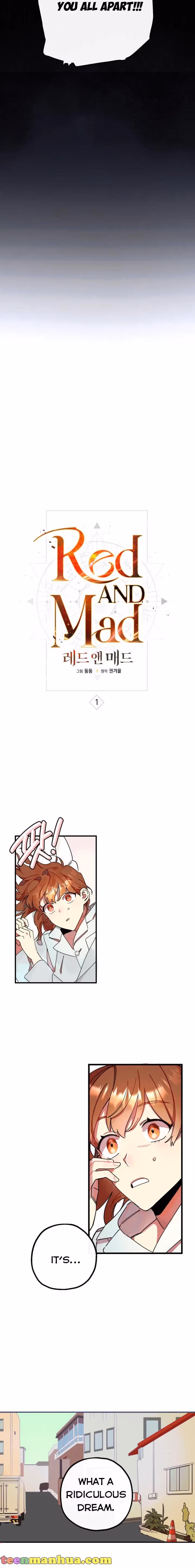 Read Red and Mad chapter 1 image 3 on Lezhin