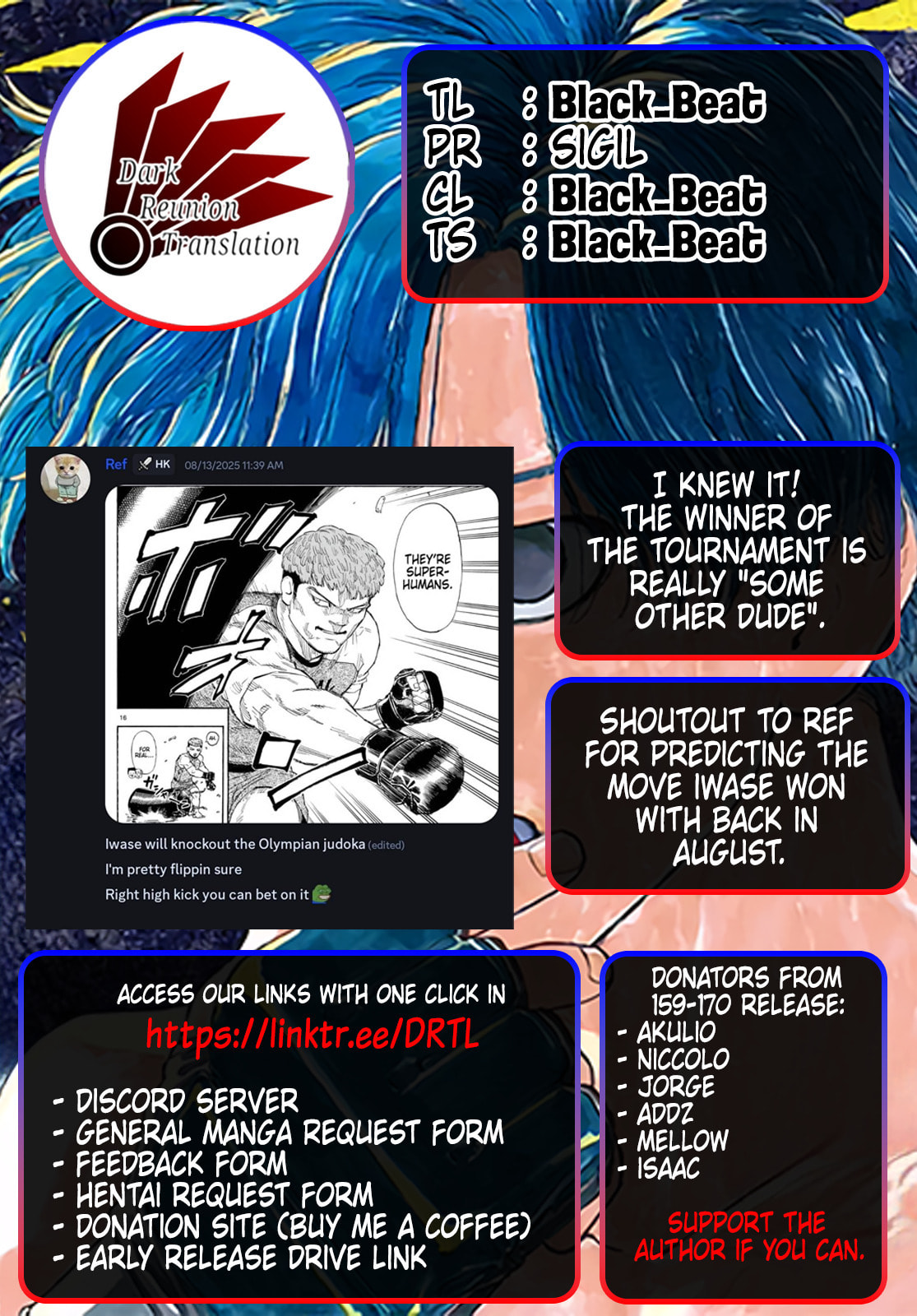 Red Blue Chapter 169 page 19 - 