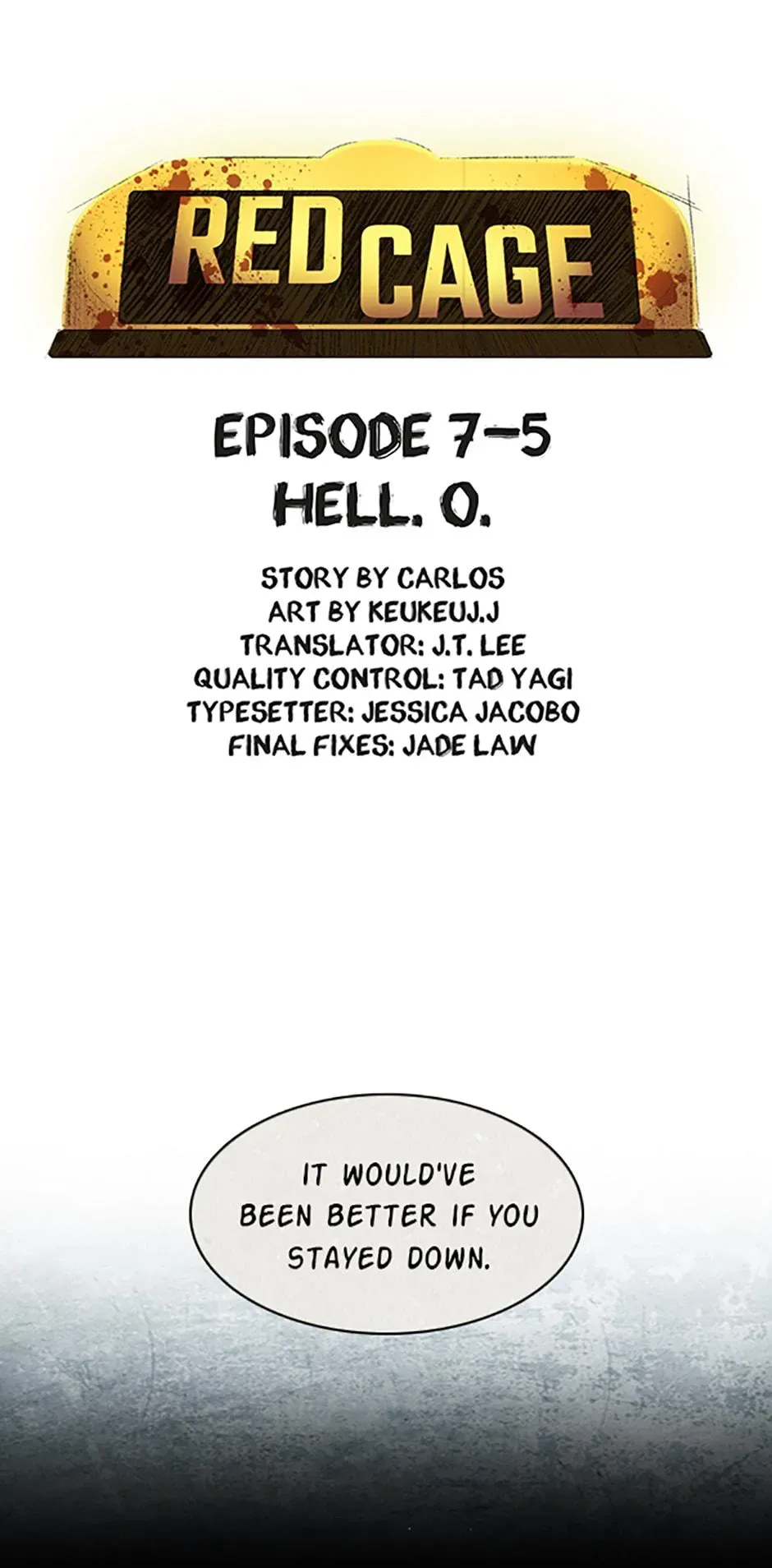 Read Red Cage chapter 41 image 5 on Lezhin