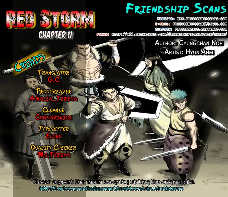 Read Red Storm chapter 11 image 0 on Lezhin