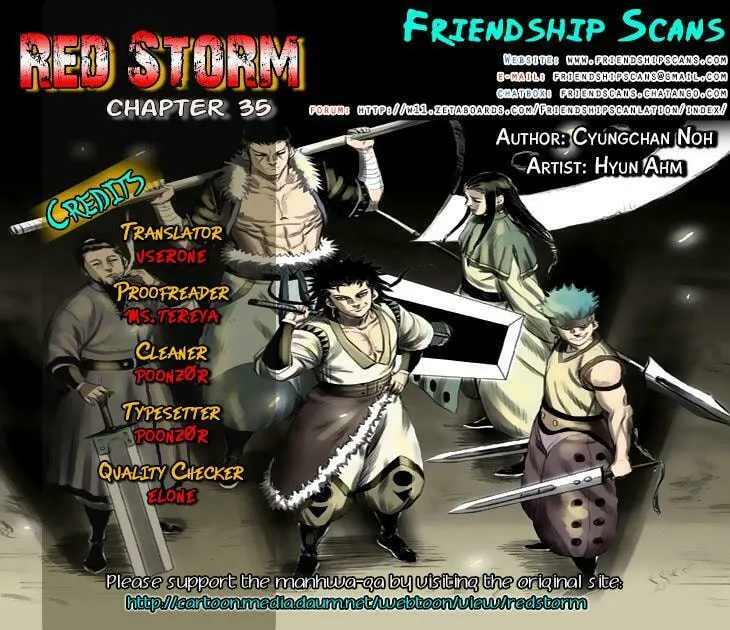 Read Red Storm chapter 35 image 0 on Lezhin