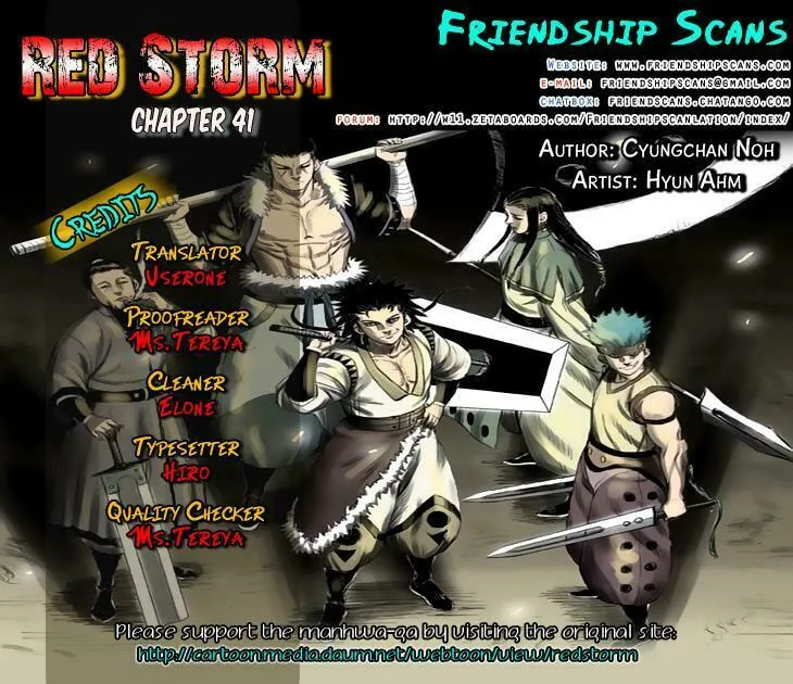 Read Red Storm chapter 41 image 0 on Lezhin