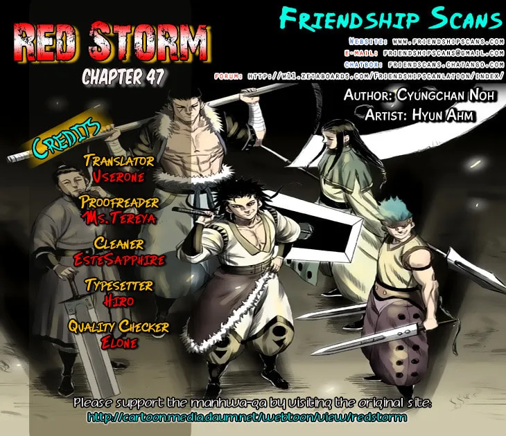 Read Red Storm chapter 47 image 0 on Lezhin