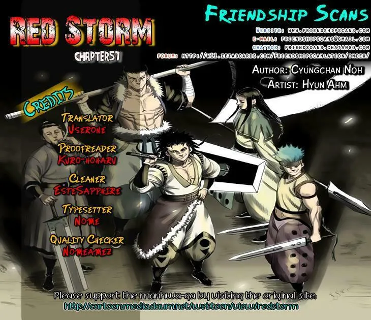 Read Red Storm chapter 57 image 0 on Lezhin