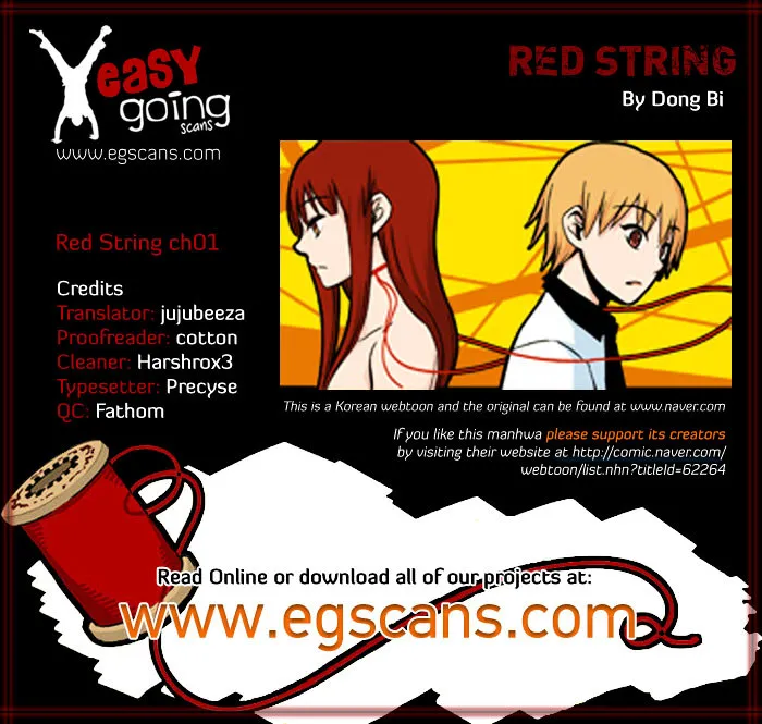 Read Red String chapter 1 image 0 on Lezhin