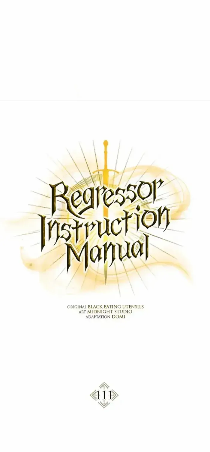 Read Regressor Instruction Manual chapter 111 image 1 on Lezhin