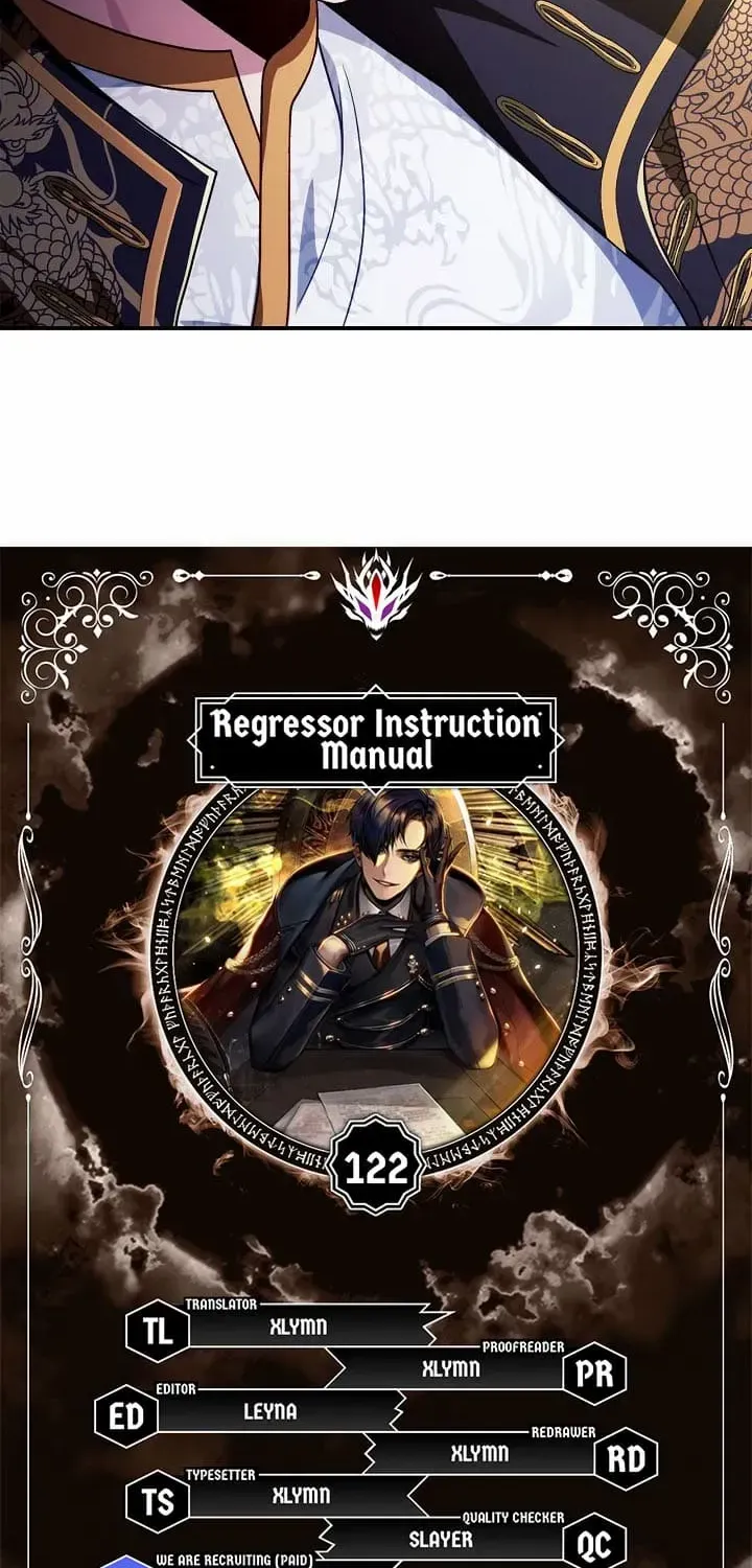Read Regressor Instruction Manual chapter 122 image 4 on Lezhin