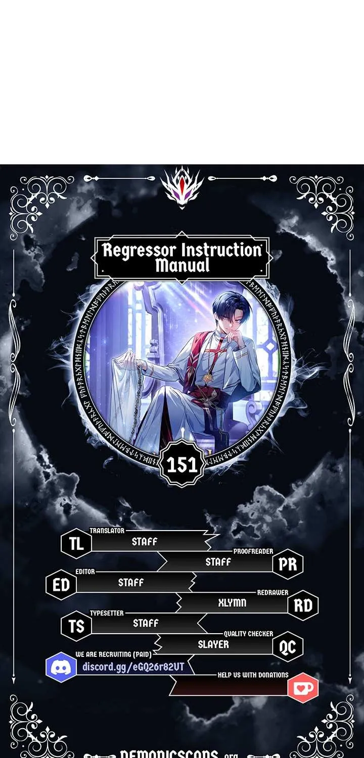 Read Regressor Instruction Manual chapter 151 image 3 on Lezhin